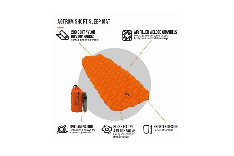 Vango Aotrom Short 5cm sleep mat-3